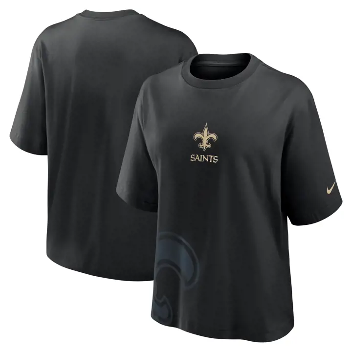 T-shirt ample Nike Essential NFL des New Orleans Saints pour femme 24 BL