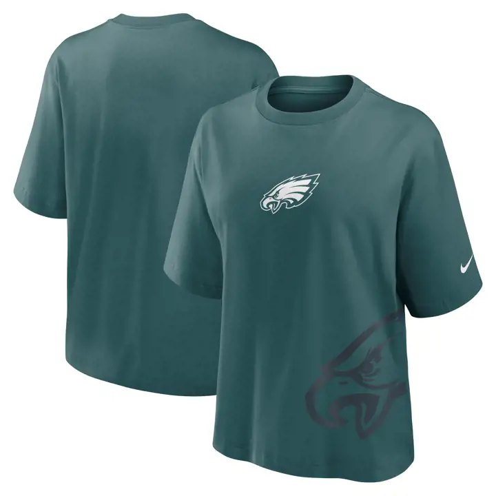 T-shirt ample Nike Essential Philadelphia Eagles NFL pour femme (24)
