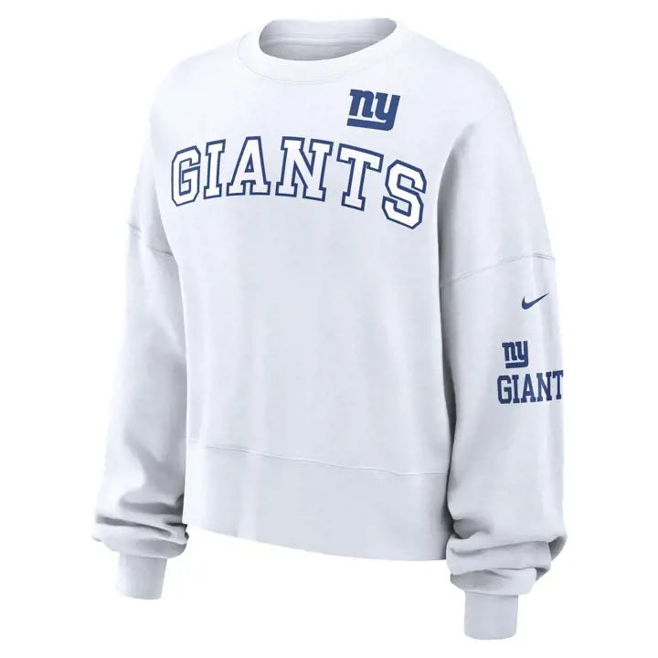 New York Giants NFL Nike Surdimensionné Col Ras Du Cou Femme 24 BLN