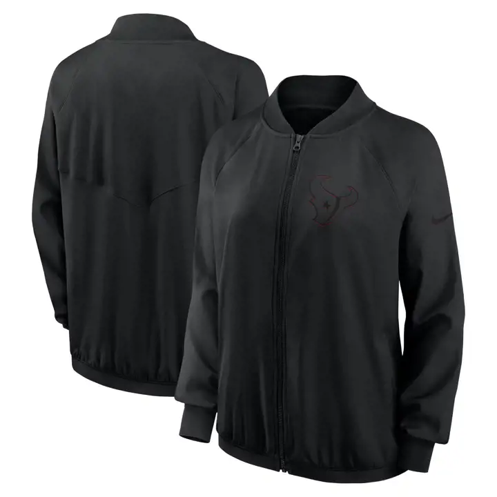Veste FZ Nike Edge NFL Houston Texans pour femme 24 BLK