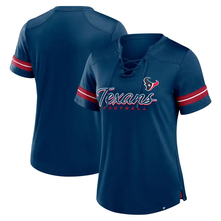 Débardeur de football américain Houston Texans NFL Athena pour femme, 24, bleu marine