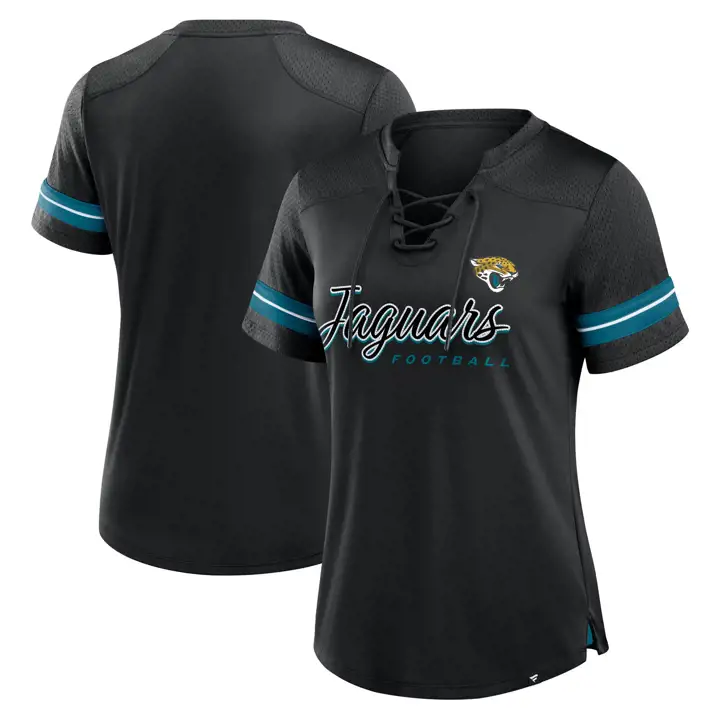 Haut de maillot Jacksonville Jaguars NFL pour femme Athena 24 BLK
