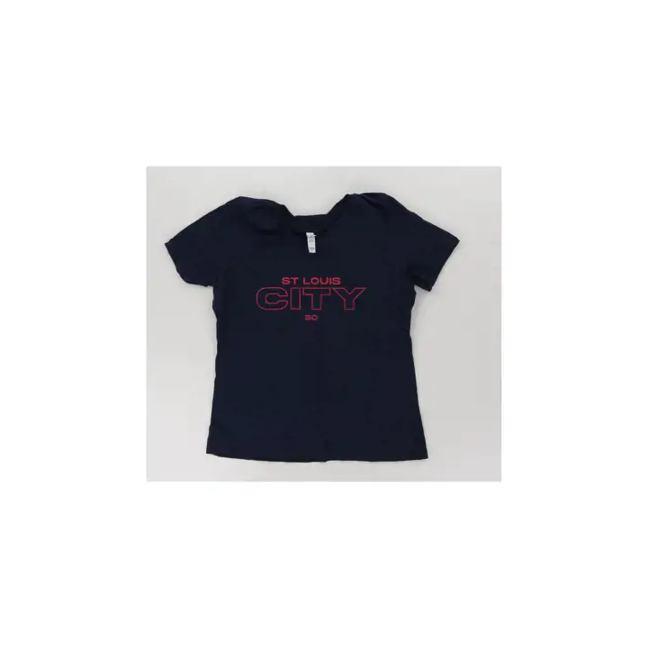 T-shirt premium marine St. Louis City SC MLS pour femme