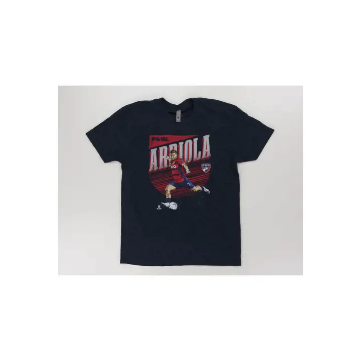 T-shirt FC Dallas MLS PA Joueur Vedette Arriola Marine