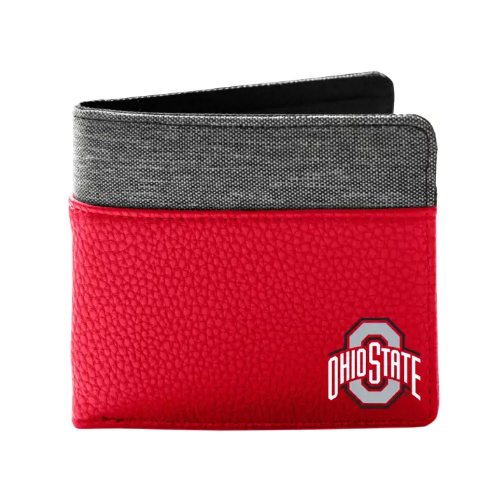 Portefeuille en galets à deux volets Ohio State Buckeyes