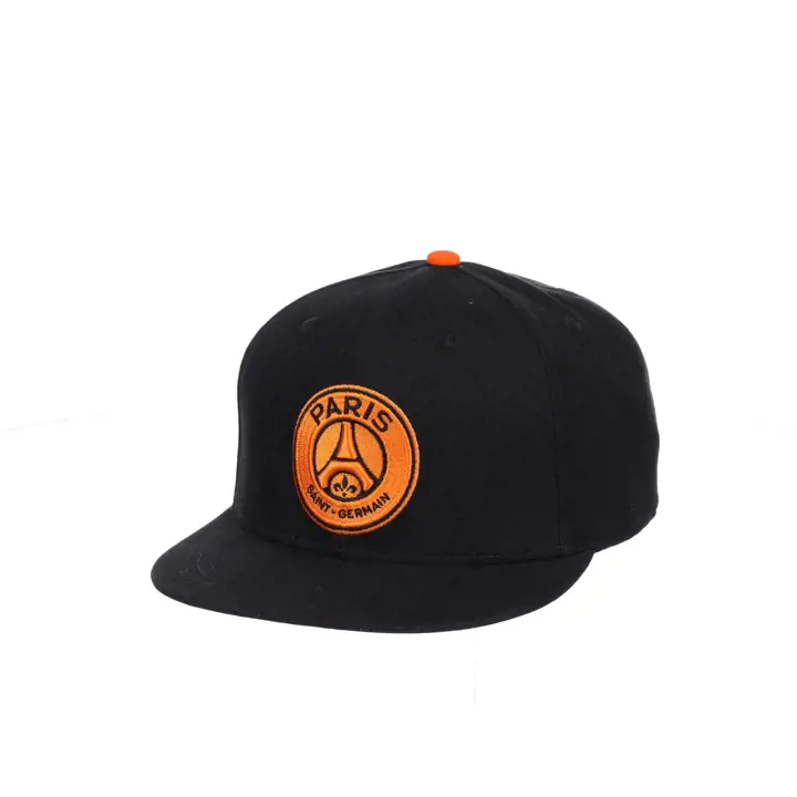 Casquette Snapback Paris Saint-Germain Club Equipe Locale Noire