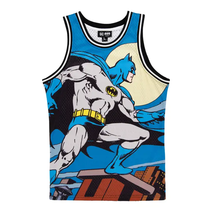 Maillot de Jeune en Tissu Respirant Batman Comic Grand Imprimé AST
