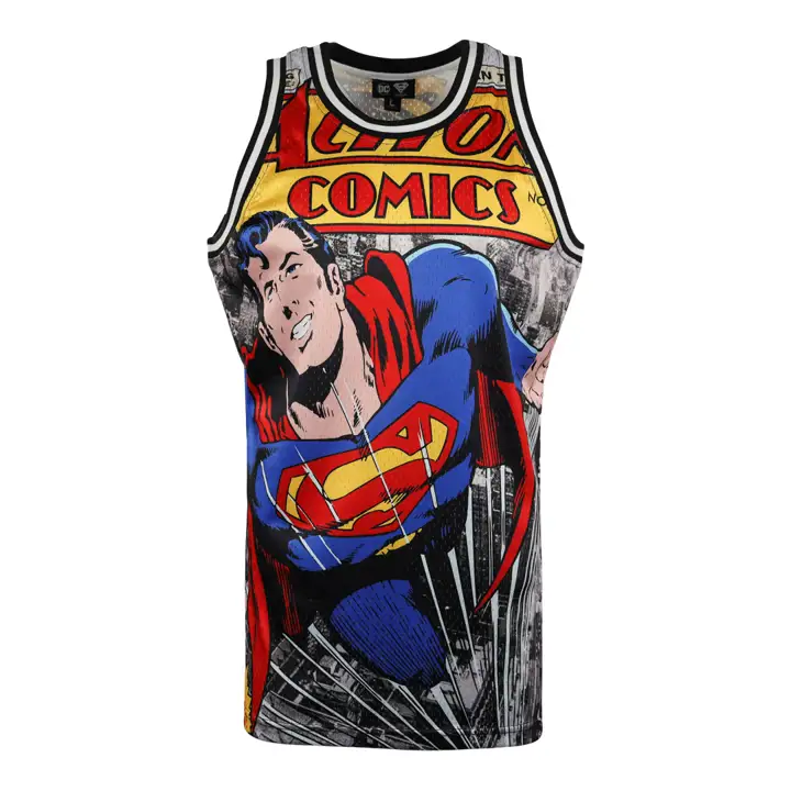 Maillot en maille imprimé Superman AST