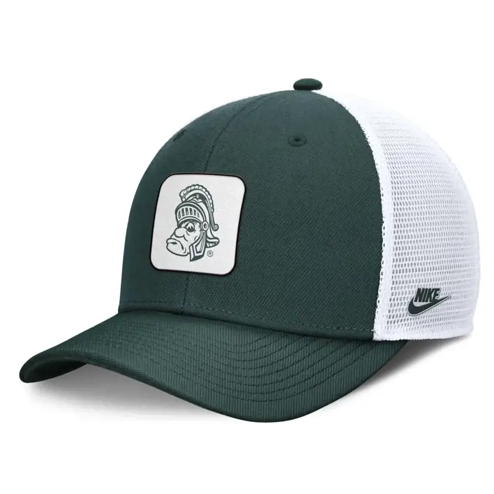 Casquette Trucker structurée NIKE RISE Michigan Wolverines bleu marine