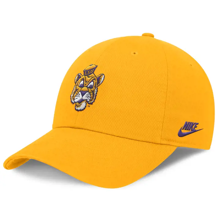 Casquette L.S.U. NIKE DRI-FIT CLUB SWOOSH NON STRUCTURÉE