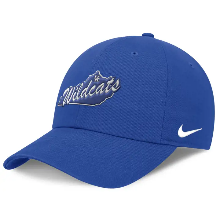Casquette Kentucky Wildcats NIKE DRI FIT CLUB SWOOSH STRUCTURÉE rb