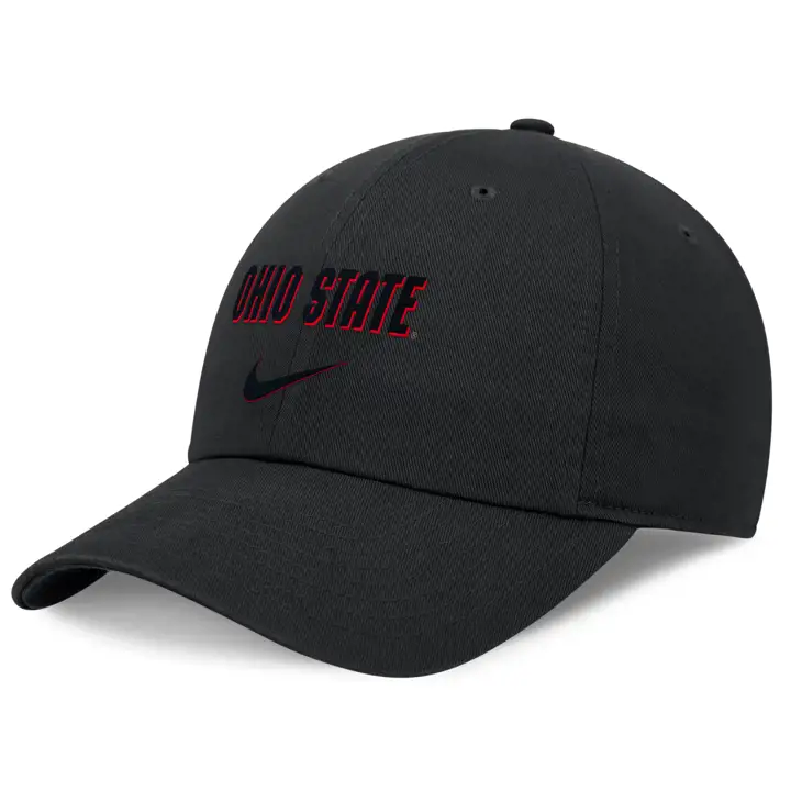 Casquette Ohio State Buckeyes NIKE DRI-FIT CLUB NON STRUCTURÉE SWOOSH