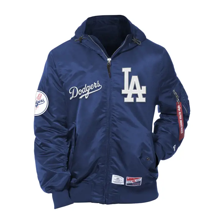 Veste Bomber Los Angeles Dodgers MLB NE Alpha 24 BLK