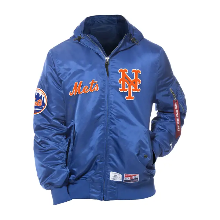 Blouson aviateur New York Mets MLB NE Alpha 24 RBL