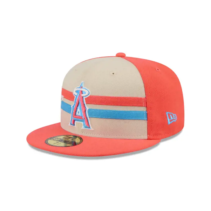 Anaheim Angels 2024 MLB ASG 59FIFTY TAN/ROUGE