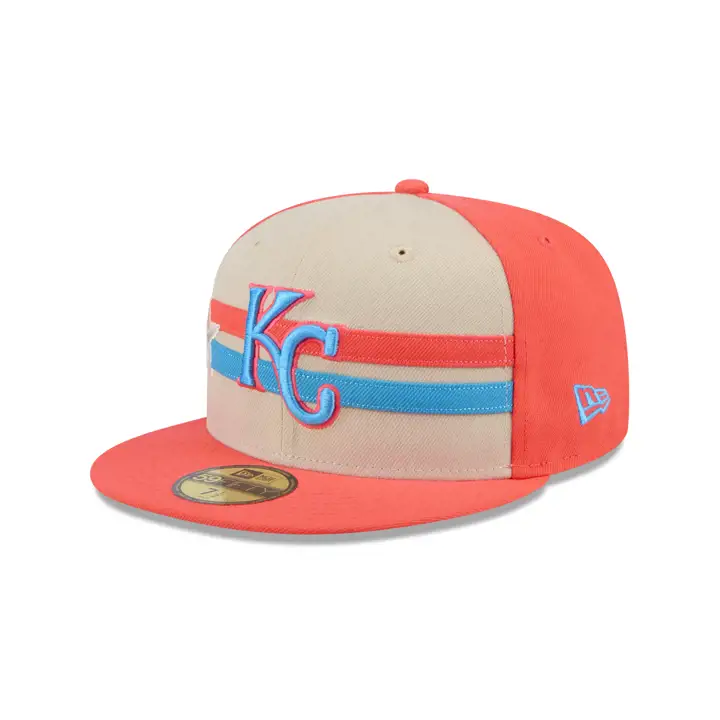 Kansas City Royals 2024 MLB ASG 59FIFTY TAN/ROUGE