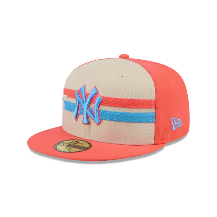 New York Yankees 2024 MLB ASG 59FIFTY TAUPE/ROUGE