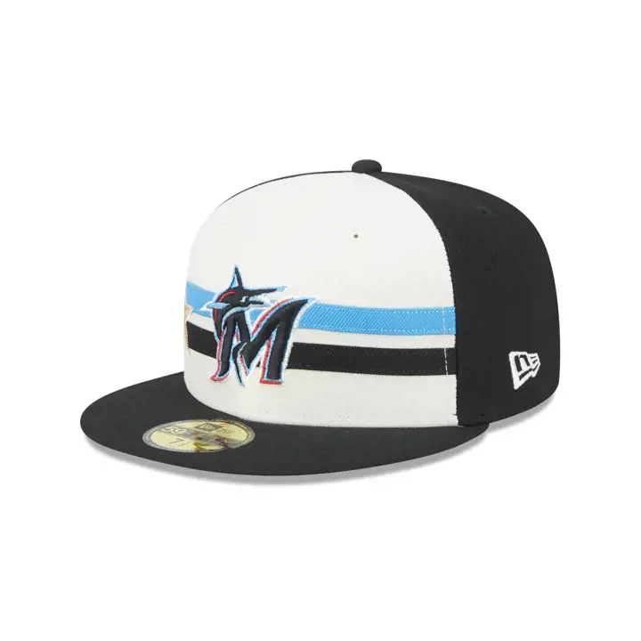 Miami Marlins 2024 MLB ASG Workout 59FIFTY BLC/NOI