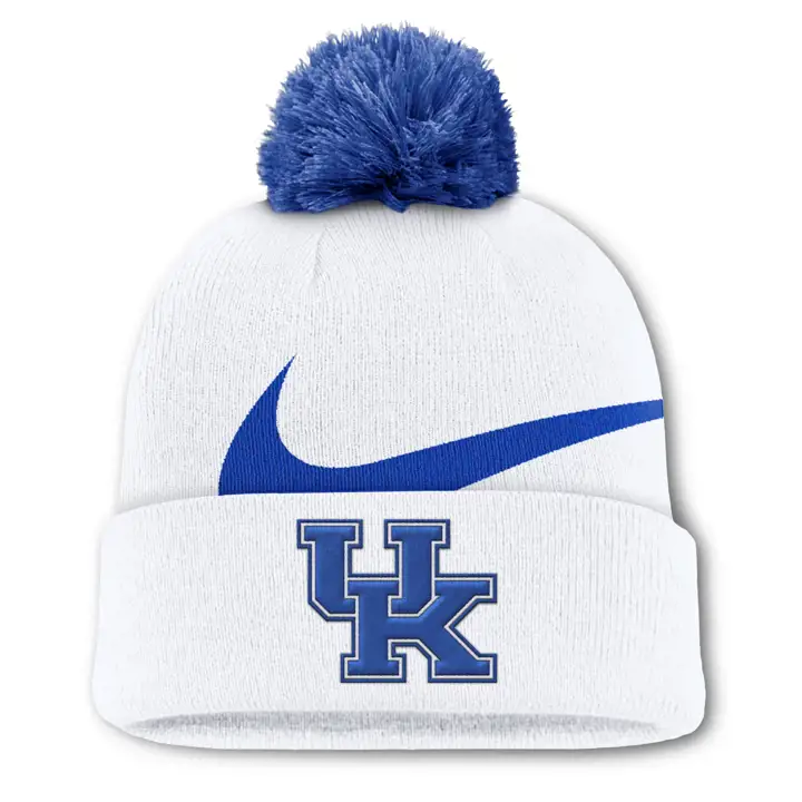 Kentucky Wildcats U NK PEAK BEANIE SC POM blc
