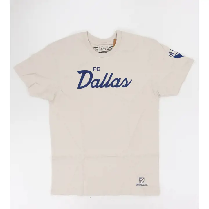 T-shirt FC Dallas MLS M&N Script ivoire