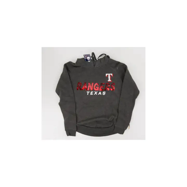 Sweat à capuche Jordan Angel MLB Texas Rangers pour femme 23 GRIS