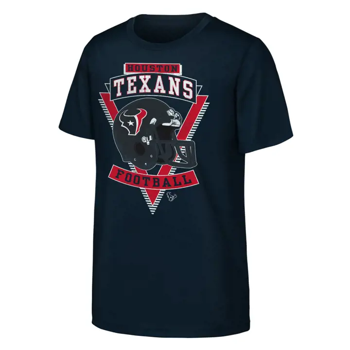 T-shirt capitaine d'équipe NFL Houston Texans pour jeunes AST