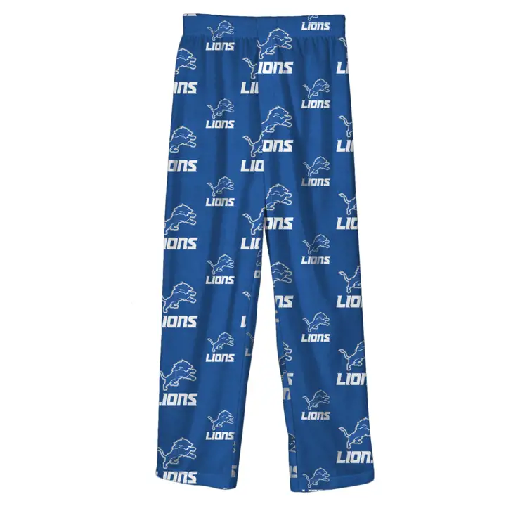 Pantalon de pyjama enfant NFL Detroit Lions BLEU