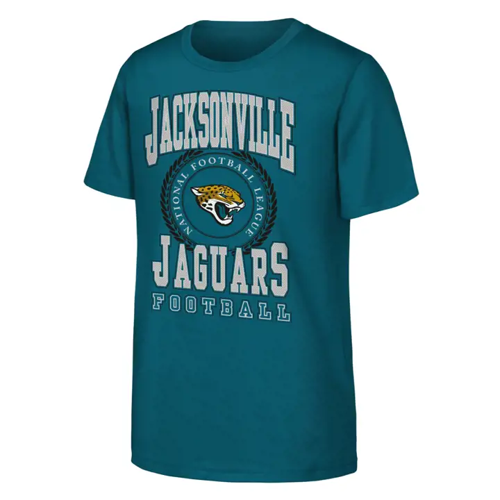 T-shirt Jacksonville Jaguars NFL pour jeune "Stitched Up" BLEU SARCELLE