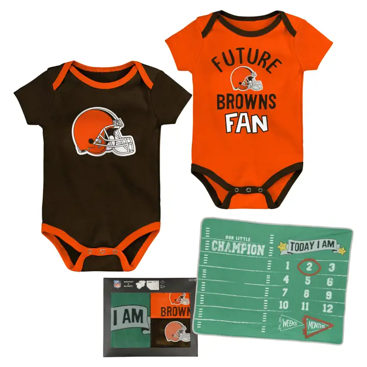 Ensemble Dors-bien et Couverture Cleveland Browns NFL NB