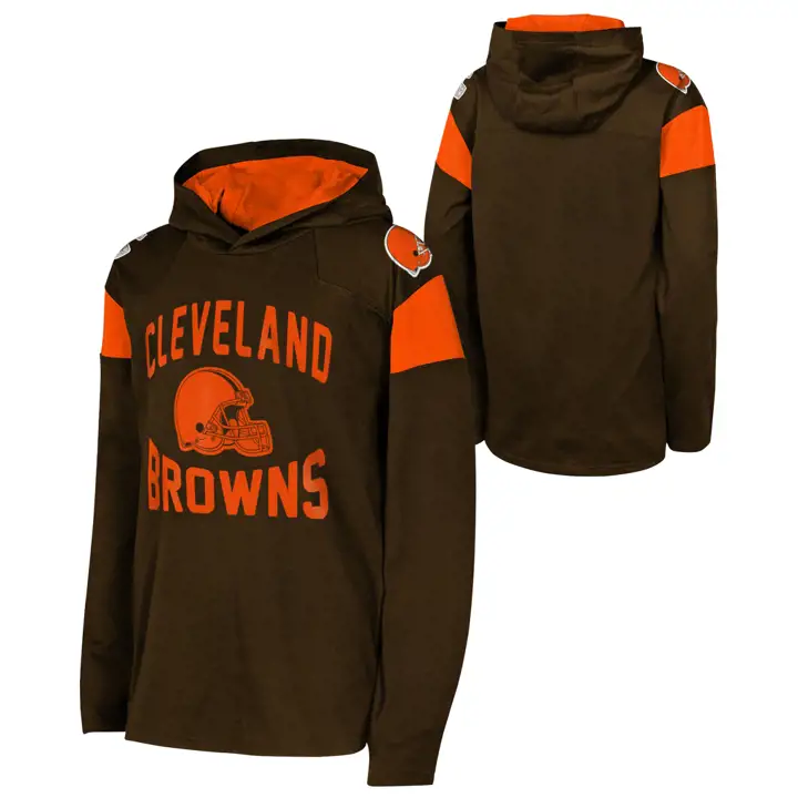 Cleveland Browns NFL Youth Champ Is Here Hood BRN