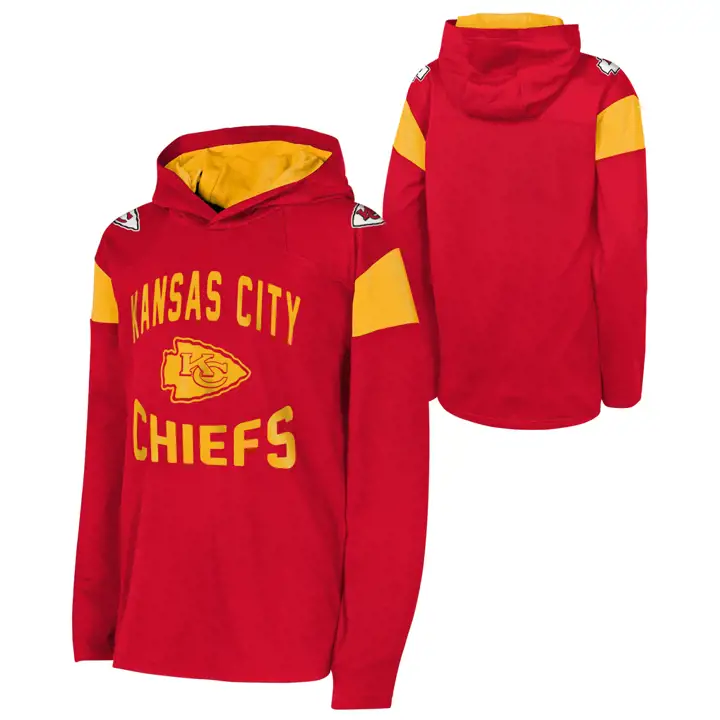 Kansas City Chiefs NFL Youth Champ Is Here Sweat à capuche ROUGE