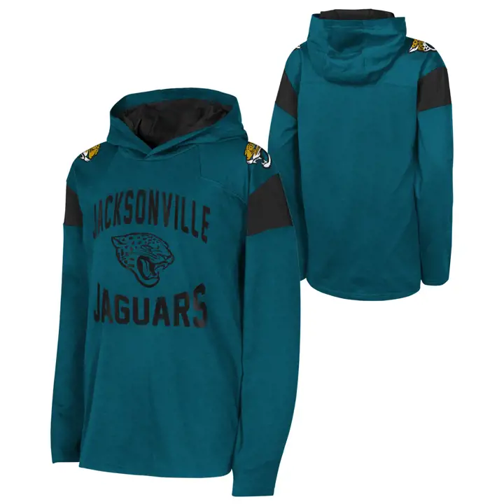 Jacksonville Jaguars NFL Sweat à capuche enfant Champ Is Here TEAL