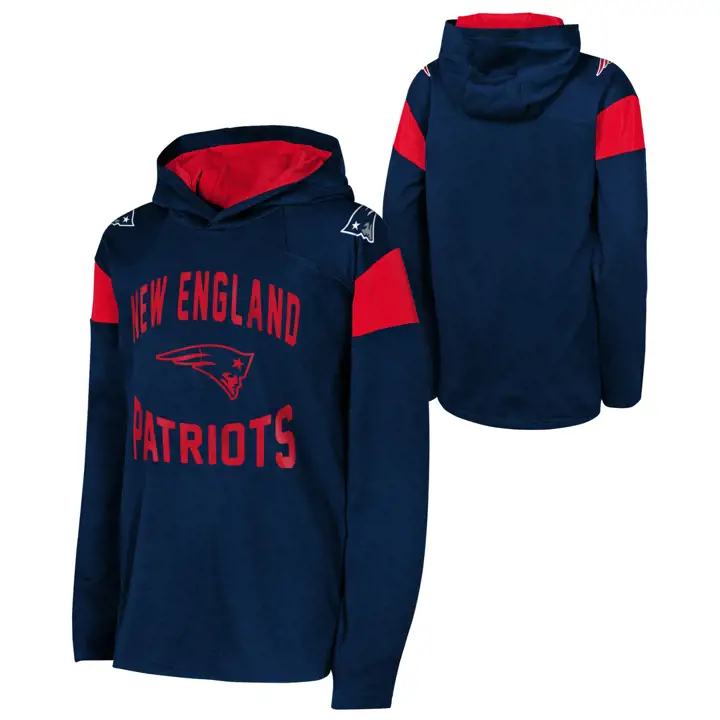 New England Patriots NFL Youth Champ Is Here Sweat à capuche Marine