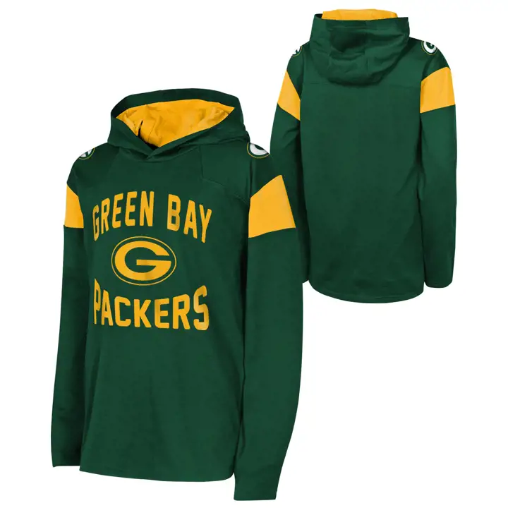 Green Bay Packers NFL Hoodie Enfant Champion Ici Vert
