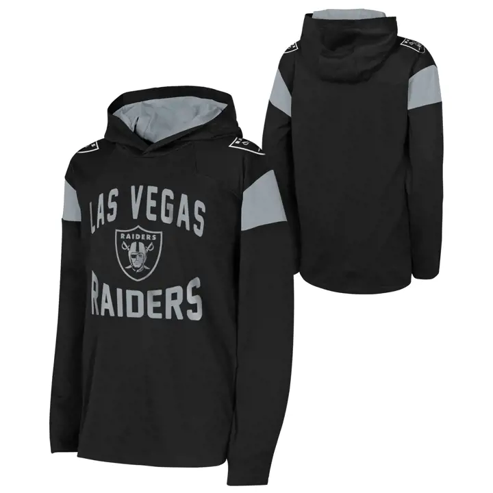 Las Vegas Raiders NFL Jeunesse Champ Is Here Sweat à Capuche NOIR