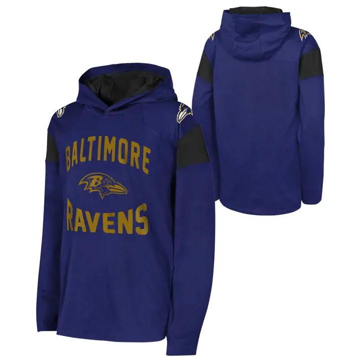 Baltimore Ravens NFL Jeune Champion Est Là Capuche Noire