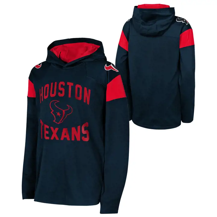 Houston Texans NFL Jeunesse Champion Est Là Capuche MARINE