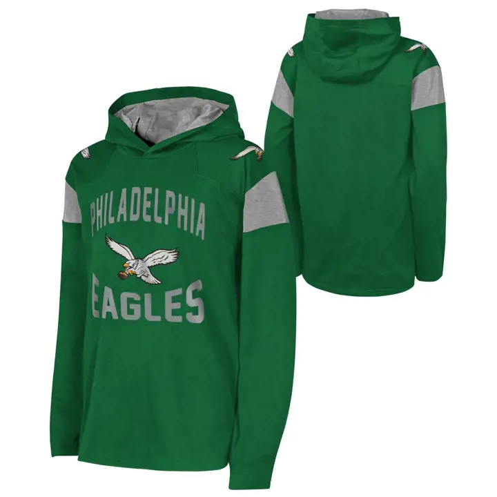 Philadelphia Eagles NFL Youth Champ Is Here Hood KGRN