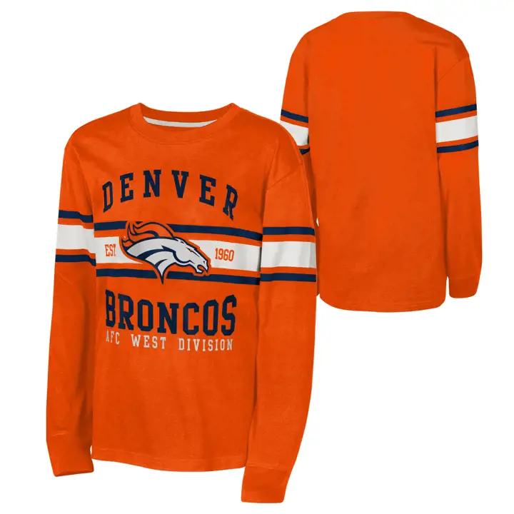 Denver Broncos NFL Jeune All The Lights Manches Longues ORG