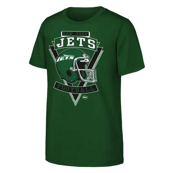 T-shirt de capitaine d'équipe junior NFL des New York Jets - Vert