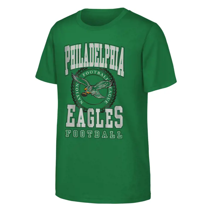 Philadelphia Eagles NFL Youth T-shirt cousu KGRN