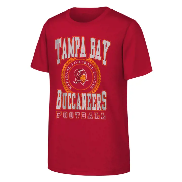 T-shirt pour jeune Tampa Bay Buccaneers NFL cousu LORG