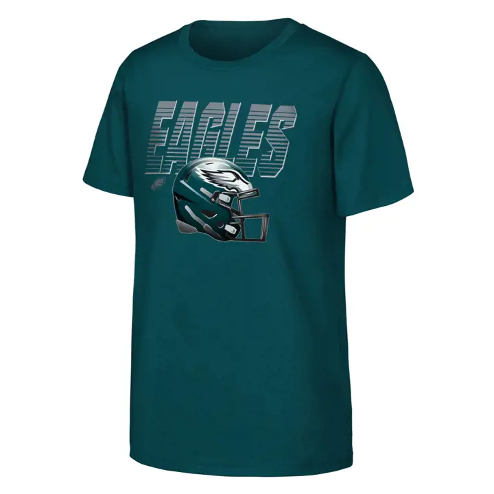T-shirt NFL enfant Philadelphia Eagles "Head First" vert