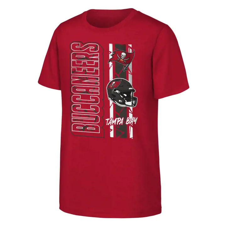 T-shirt Enfant NFL Tampa Bay Buccaneers All In ROUGE