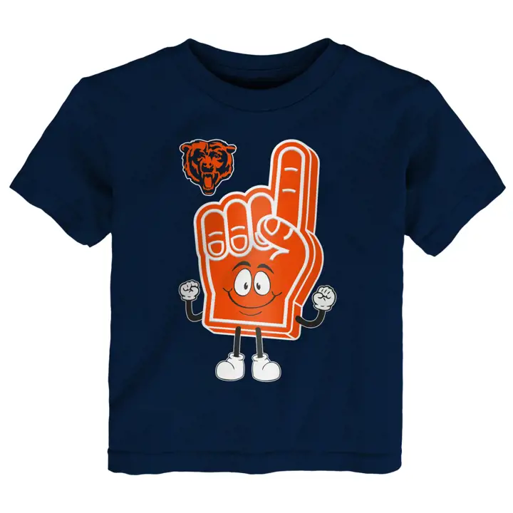 Chicago Bears NFL T-shirt bébé Manitas BLEU MARINE