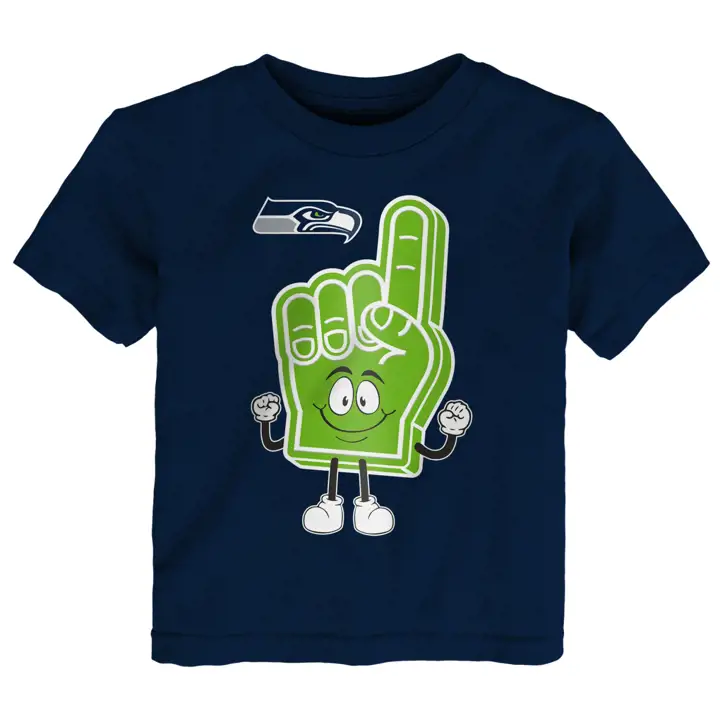 T-shirt bébé « Handy Man » NFL Seattle Seahawks MARINE