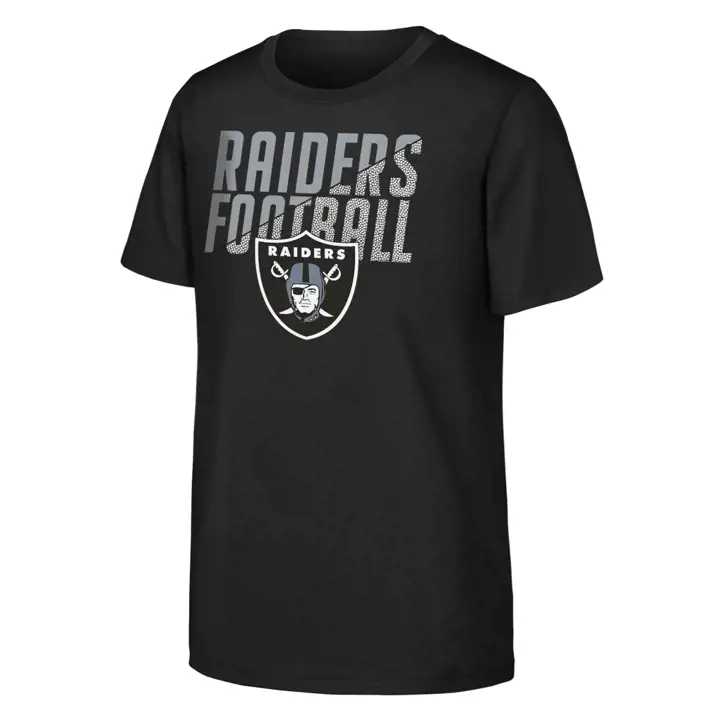 T-Shirt Las Vegas Raiders NFL Football Jeune BLK