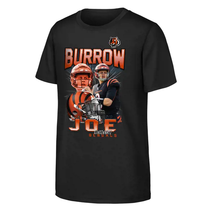 T-shirt de concert Cincinnati Bengals NFL pour jeune - Joe Bur