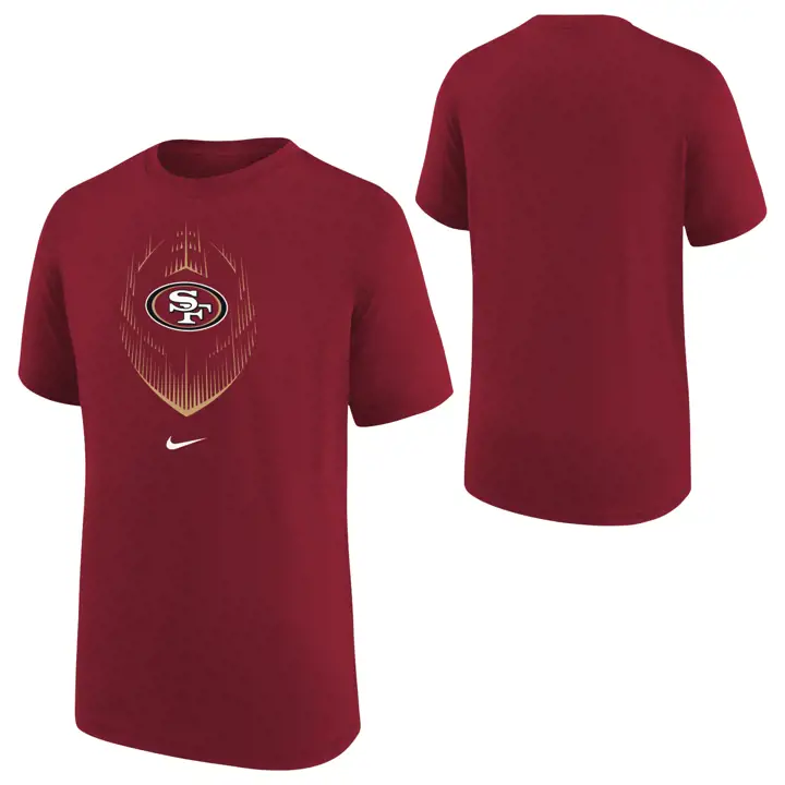 T-shirt NFL San Francisco 49ers Youth Icon 24 ROUGE