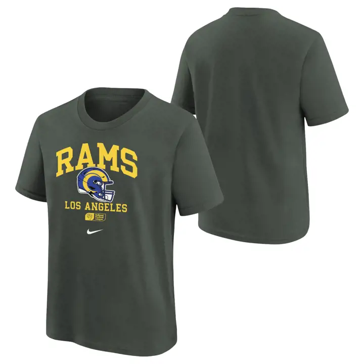 LOS ANGELES RAMS NFL T-shirt Enfant Casque Essential 24 ANTHRACITE
